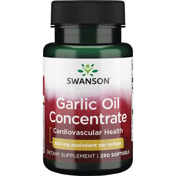 Garlic Oil Concentrate 250 Softgels Swanson