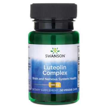 Luteolin 100 mg, 30 kapslar Swanson