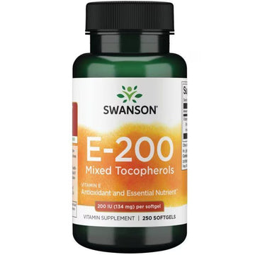 Vitamin E Mixed Tocopherols, 400 IU - 100 softgels Swanson