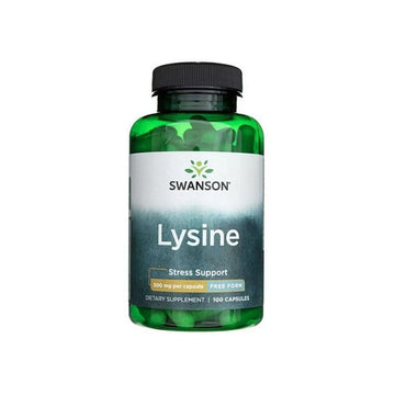 L-LYSINE FREE FORM 500 MG 100 KAPSLER SWANSON