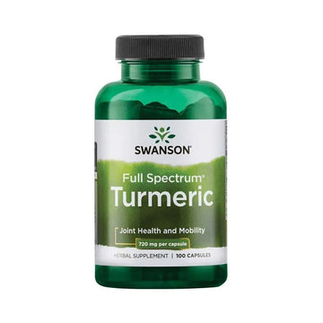 Gurkemeje 720MG 100 KAPSLER SWANSON