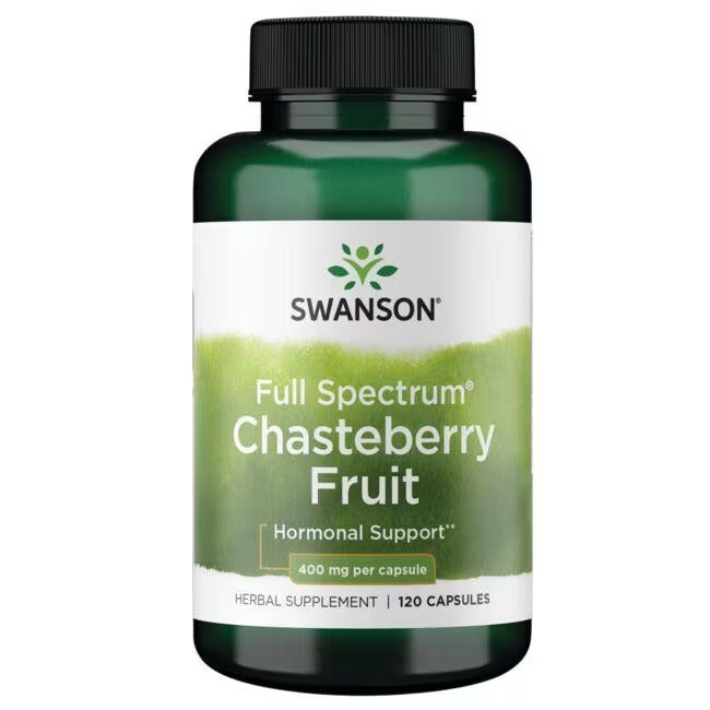 Chasteberry (Kyskhedstræ) 400 mg – 120 kapsler Swanson