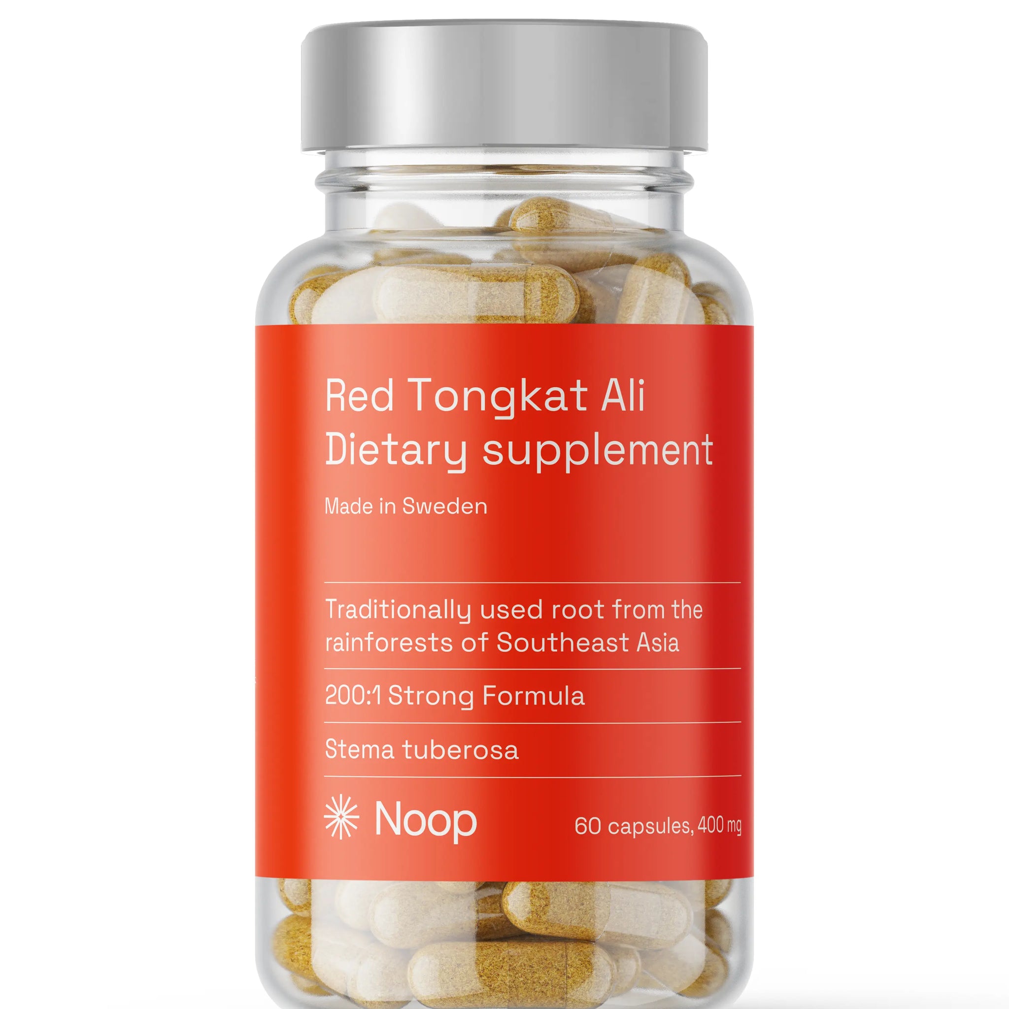 Rød Tongkat Ali Noop