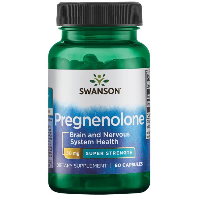Pregnenolone 50 mg – 60 kapsler Swanson