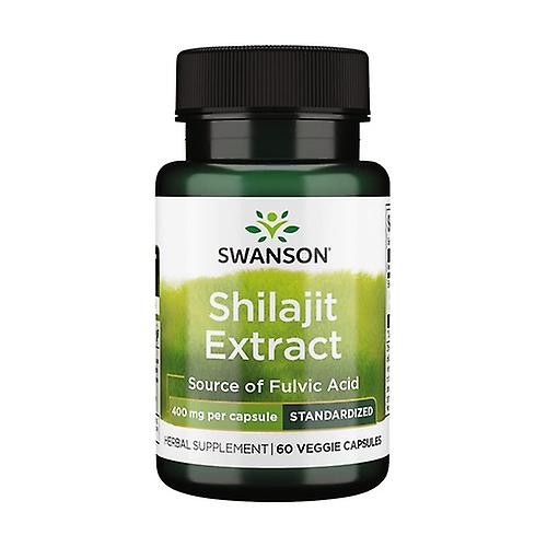 Swanson Shilajit Ekstrakt, 400 mg, 60 kapsler